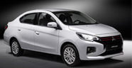 Giá thuê xe 4 chỗ Mitsubishi Attrage Red sun