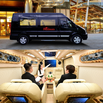 Bảng giá xe dcar limousine ford transit cho thuê tại Red Sun