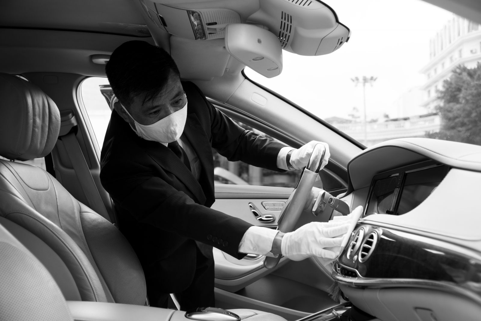 Đào tạo lái xe quy trình làm dịch vụ vệ sinh khử khuẩn 