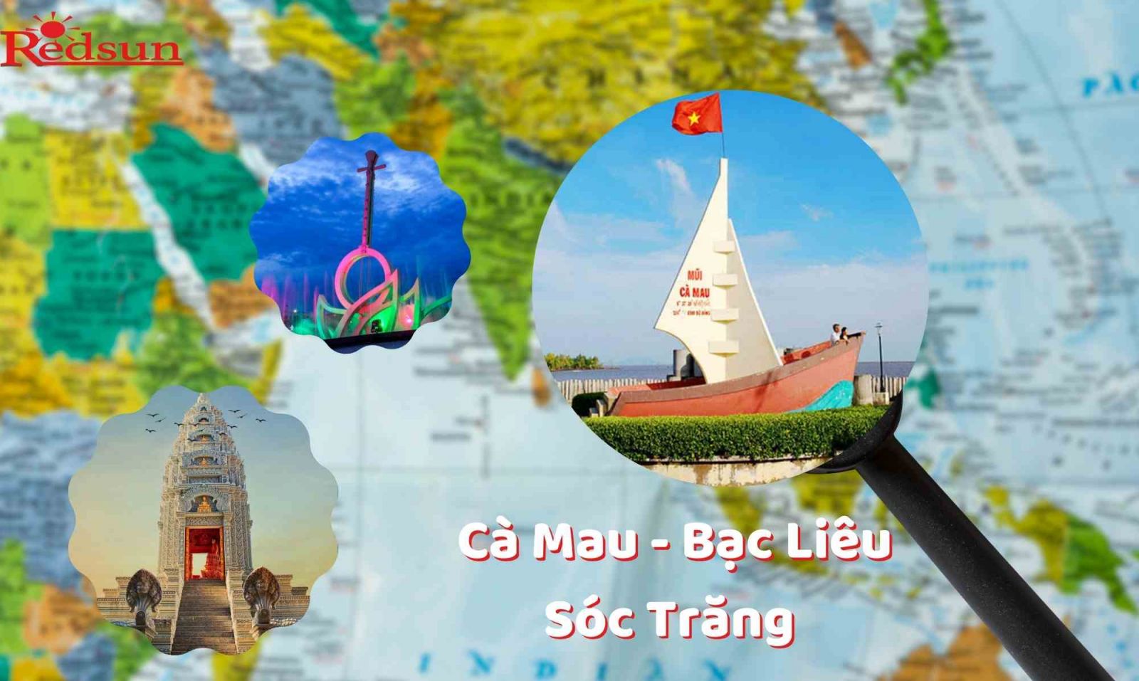 du lịch cùng Red Sun tại Cà Mau Sóc Trăng Bạc Liêu 3 ngày 2 đêm